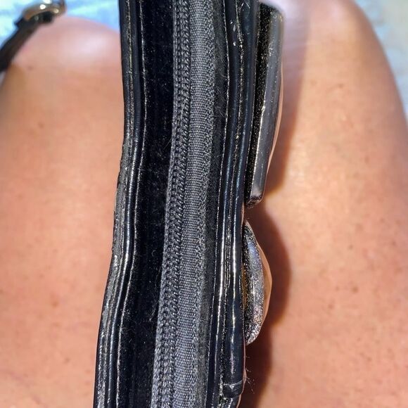 Jessica mcclintock large stone embellished clutch - Picture 8 of 13